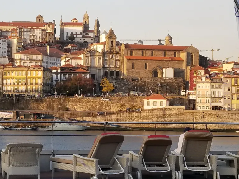 Book pitch. The Douro River from our Viking Cruise ship. now I'm home again, creating a book pitch for my next book.