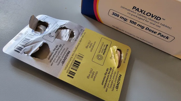 covid update -- I took Paxlovid. the-package