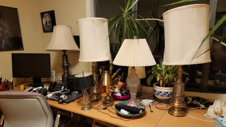 Widowed I get to have it my way now -- i don't want these Vintage-table-lamps