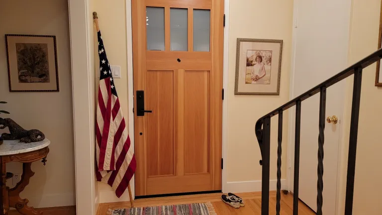 liberty and justice for all -- as symbolized in an american-flag-waiting-to-be-flown