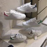 White sneakers for sale for 18 euros in Lisbon's Baixa shopping district for 18 euros. Photo by Barbara Newhall