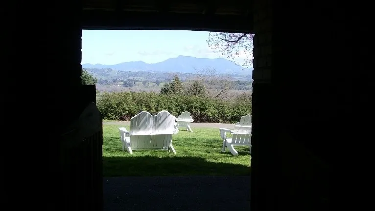 donald trumps photo op -- as opposed to adirondack-chairs-for contemplation