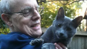my deceased husband's mail includes charities caring for dogs and cats