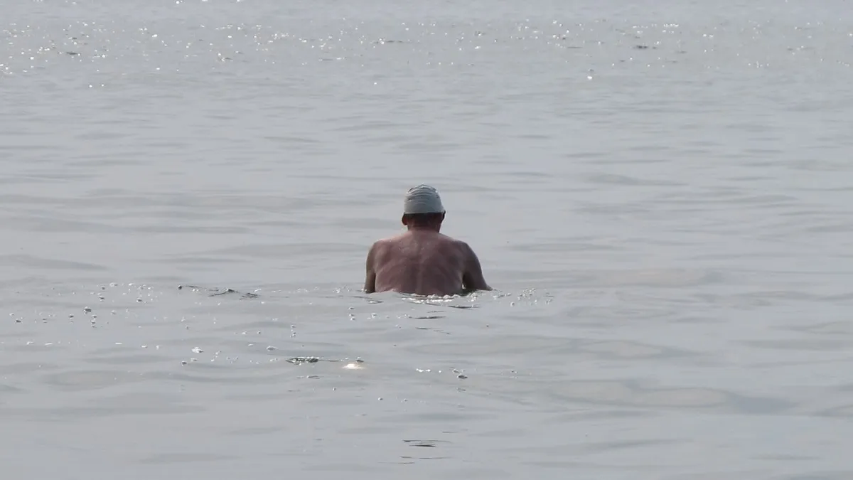 I'm widowed. shouldn't I be over it by now? man-alone-in-lake-michigan