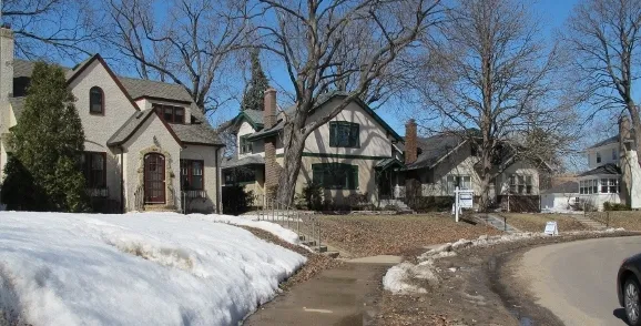 edina-realty-house The kids listened when we like this traditional house in an snowy, tree lined neighborhood in southwest Minneapolis offered by Edina Realty. Photo by BF Newhall