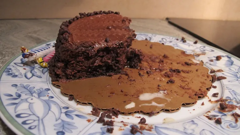 it's my birthday and I'm really old but enjoying half-eaten-just-desserts-cake