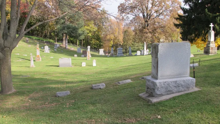 people don't die anymore they pass Calvary-cemetery-red-wing