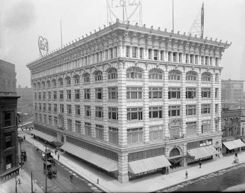 the story of a lost child in the old crowley's department store. File:Partirdge & Blackwell.jpg (category Department stores in Michigan) & Blackwell Department Store in Detroit, Michigan Date 1910 Source Library of Congress-Prints & Photographs online catalog Author Detroit Publishing Company