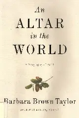 an altar on the world book dust jacket