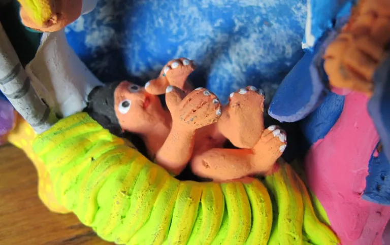christmas carols Baby-Jesus-Mexican-folk-art