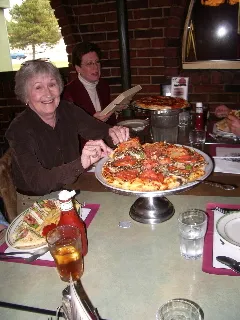 And the pizza still tastes like -- pizza. But we didn't have to wait 45 minutes for it to arrive at our table. Is that a good thing?