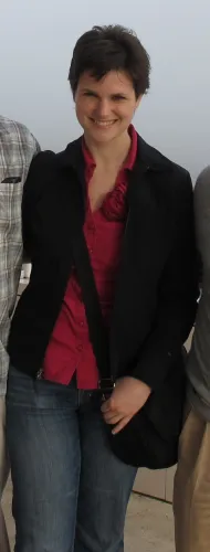 Young woman smiling and looking good. Photo by BF Newhall