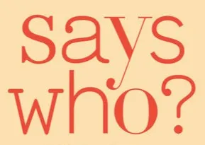 Linguist Anne Curzan: Grammar that's funner than ever says-who-book-cover-curzan