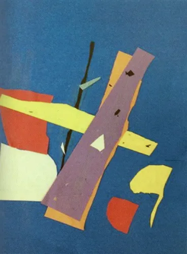 Abstract art with angular shapes for KidSpirt OnLine by Summer Schauber. Art c 2014 by Summer Schauber.