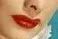 lucille-ball-lips Lucille Ball's red lips and hair
