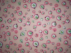We're not kidding. This wallpaper was on a wall next to the Art Center elevators.