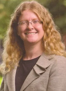 Portrait of Holly Ordway, author of "Not God's Type: An Atheist Academic Lays Down Her Arms"