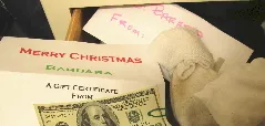 A money windfall in my sock drawer. Lost and found. Photo by Barbara Falconer Newhall