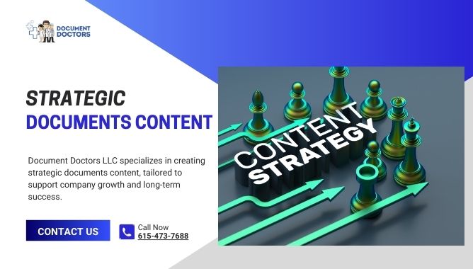 strategic documents content
