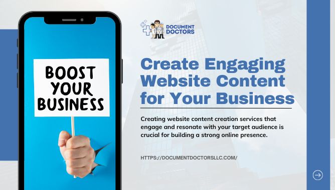 Create Engaging Website Content for Your Business