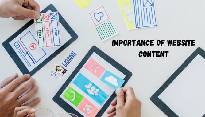 Importance of Website Content