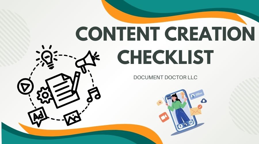 content creation Checklist