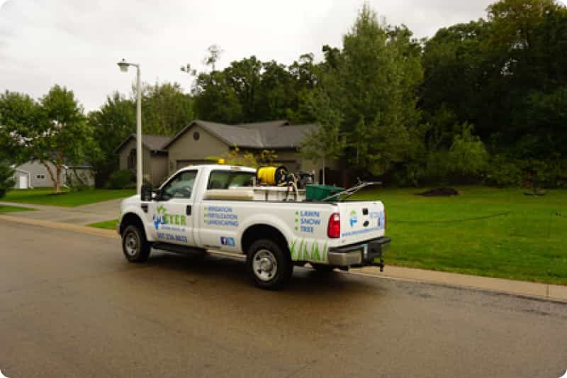 Truck of Meyer outdoor services